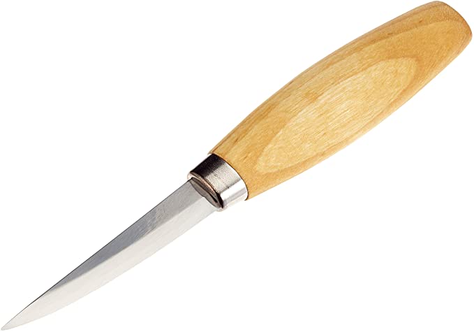 Morakniv Wood Carving 106 Knife with Laminated Steel Blade, 3.2