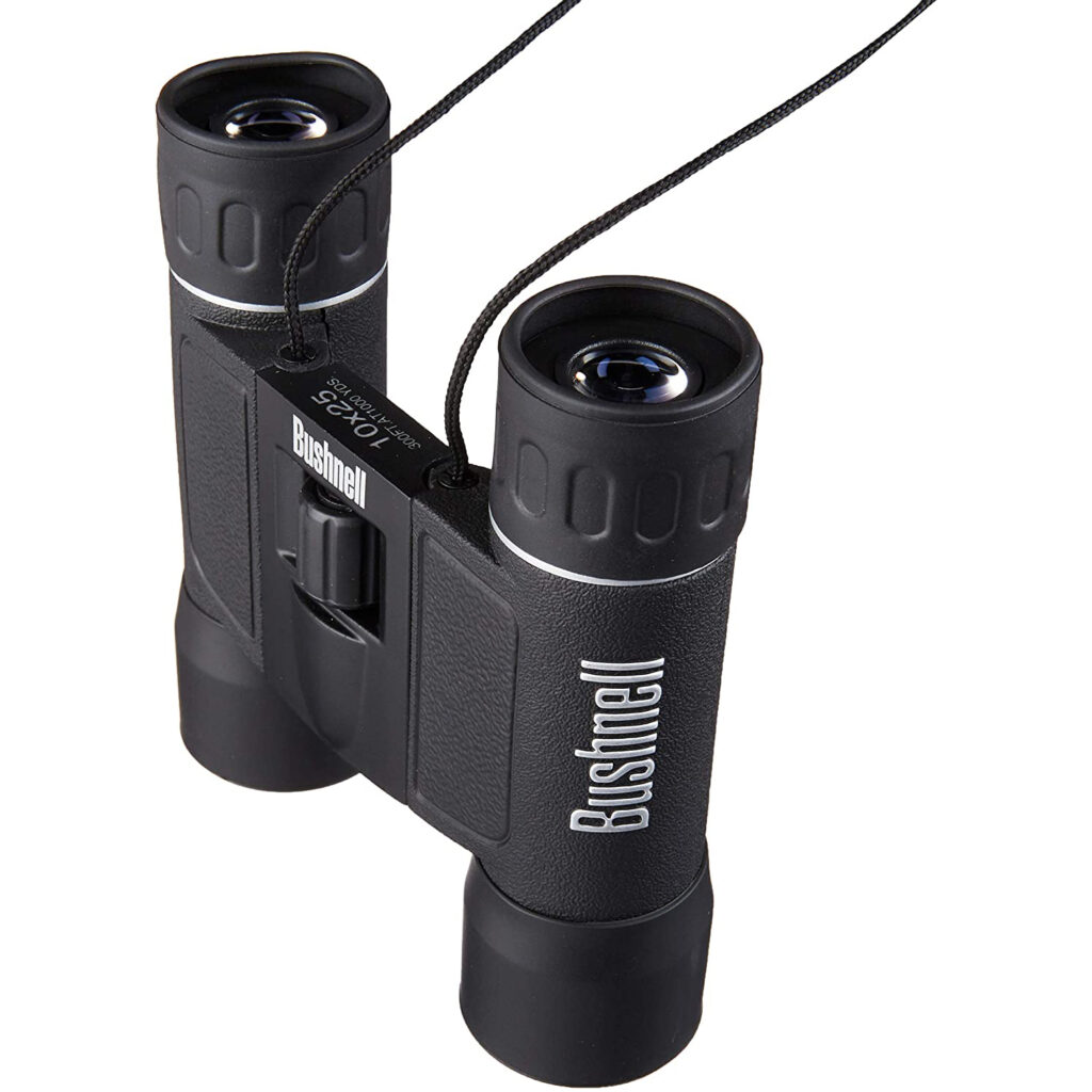 Bushnell 8x21mm Powerview Compact Folding Roof Prism Binocular Black