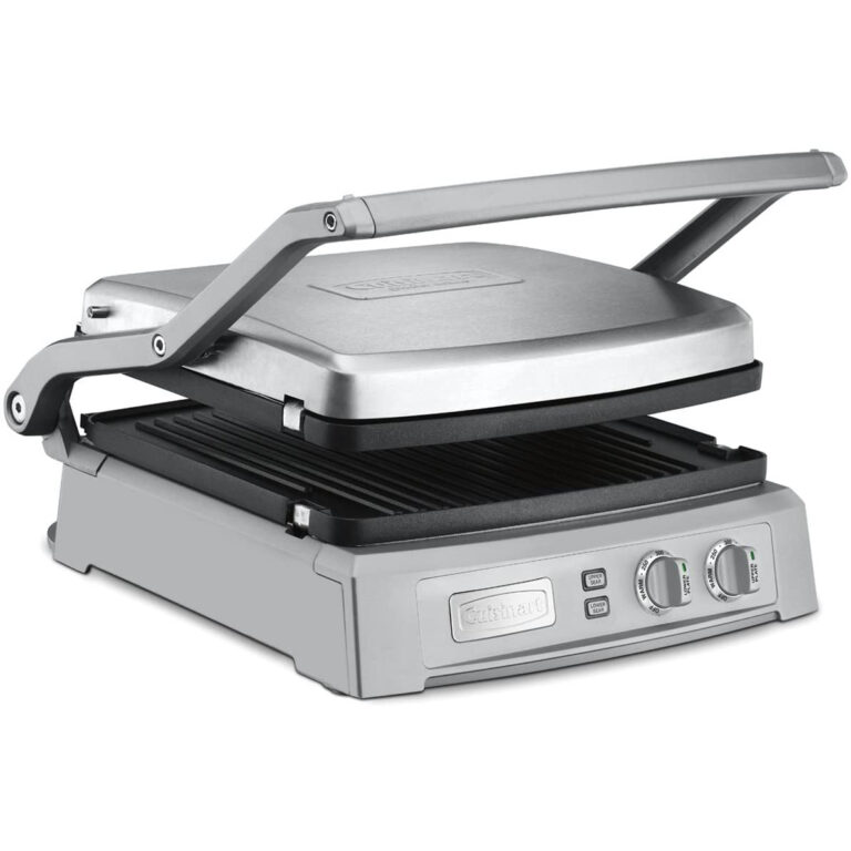 Cuisinart GR150 Griddler Deluxe Brushed Stainless Sage Camera